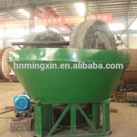 China Gold Grinding Machine Wet Pan Mill for Gold